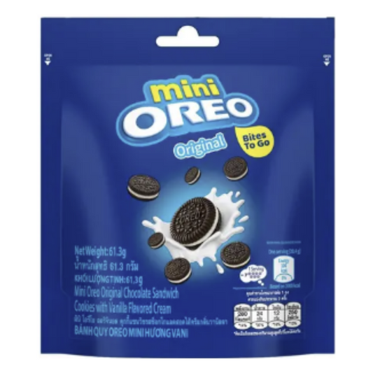 Oreo Mini Biscuit Original Vanilla Pouch (24x61,3g)