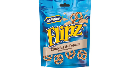 McVities Flipz Cookies & Cream (8x120g)