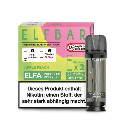 Elfbar Pods Apple Peach (10x2er)