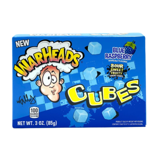 Warheads Blue Raspberry Theater Box (12x85g)