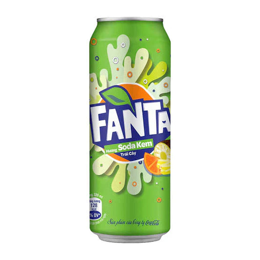 Fanta Cream Soda fruchtig 320 ml Dose – Softdrink für internationalen Großhandel