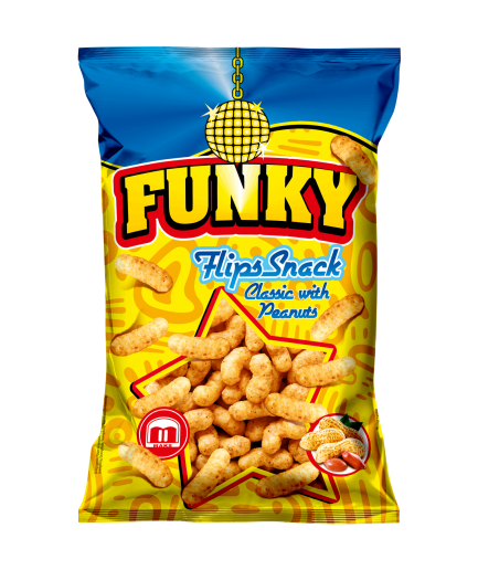 Funky Flips Peanut (16x80g)