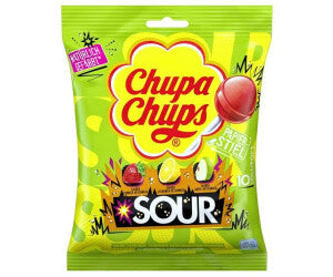 Chupa Chups Sour Bag Lollipops (12x120g)