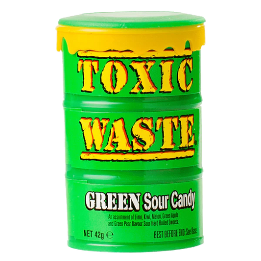 Toxic Waste Green Drum (12x12x42g)