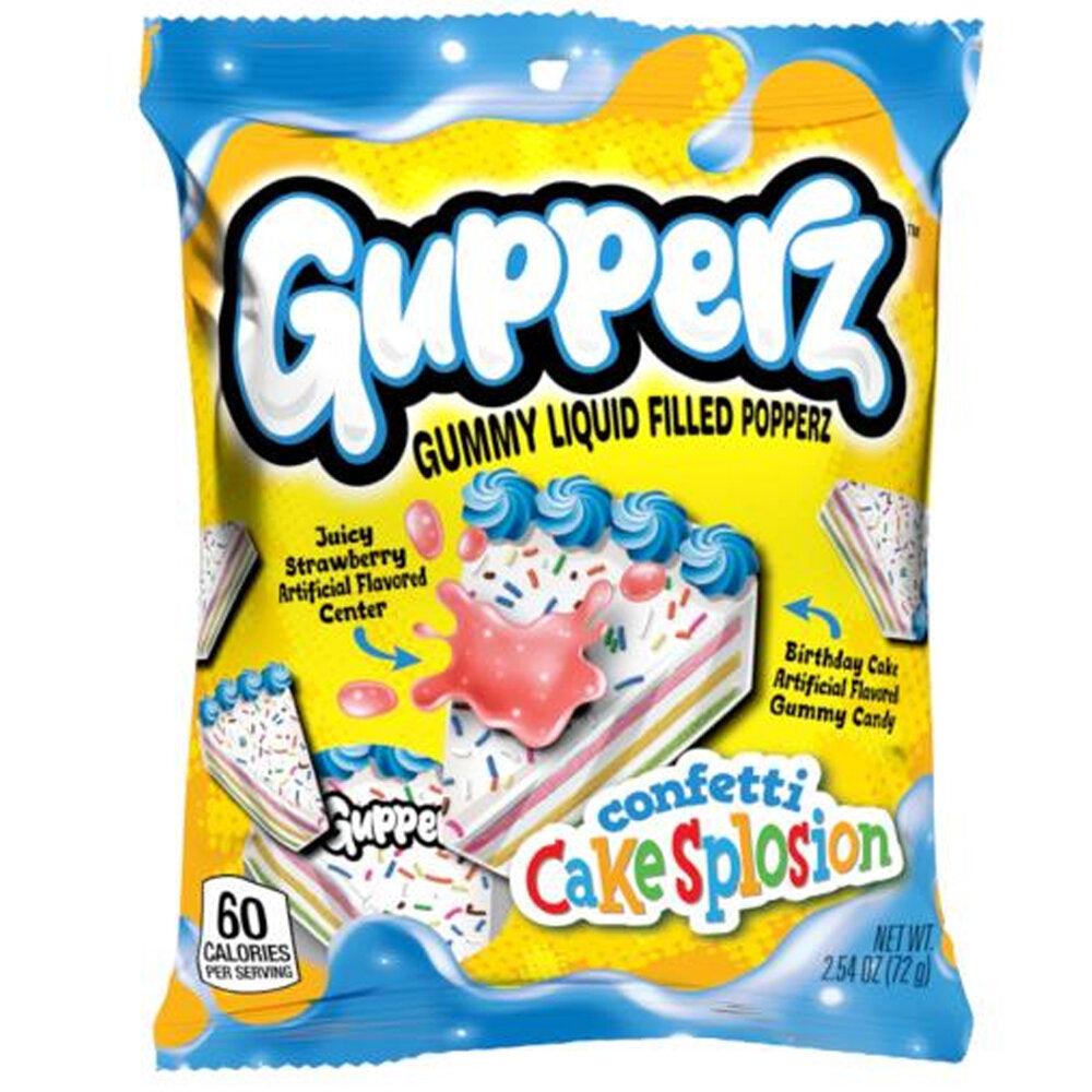 Gupperz Poppin' Confetti Cakesplosion (12x72g)