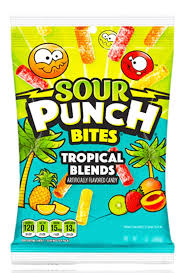 Sour Punch Tropical Bites (12x105g)